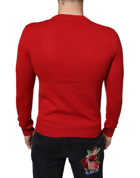 Red sweater on mannequin