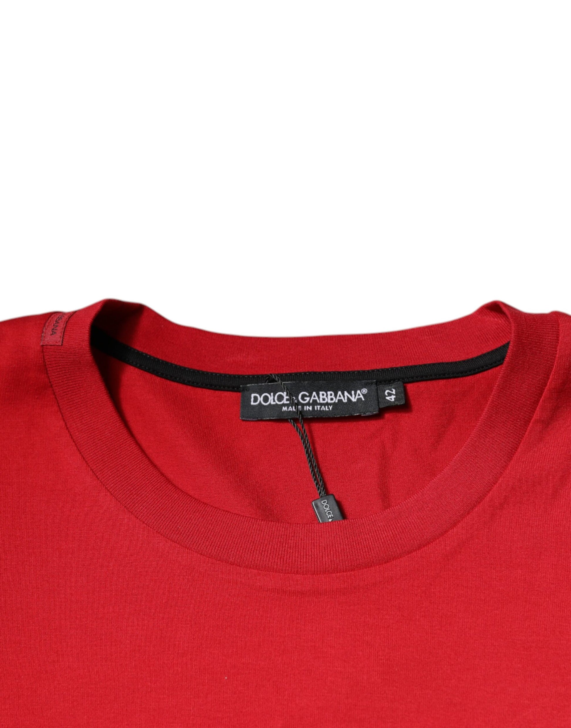 Red sweater on hanger