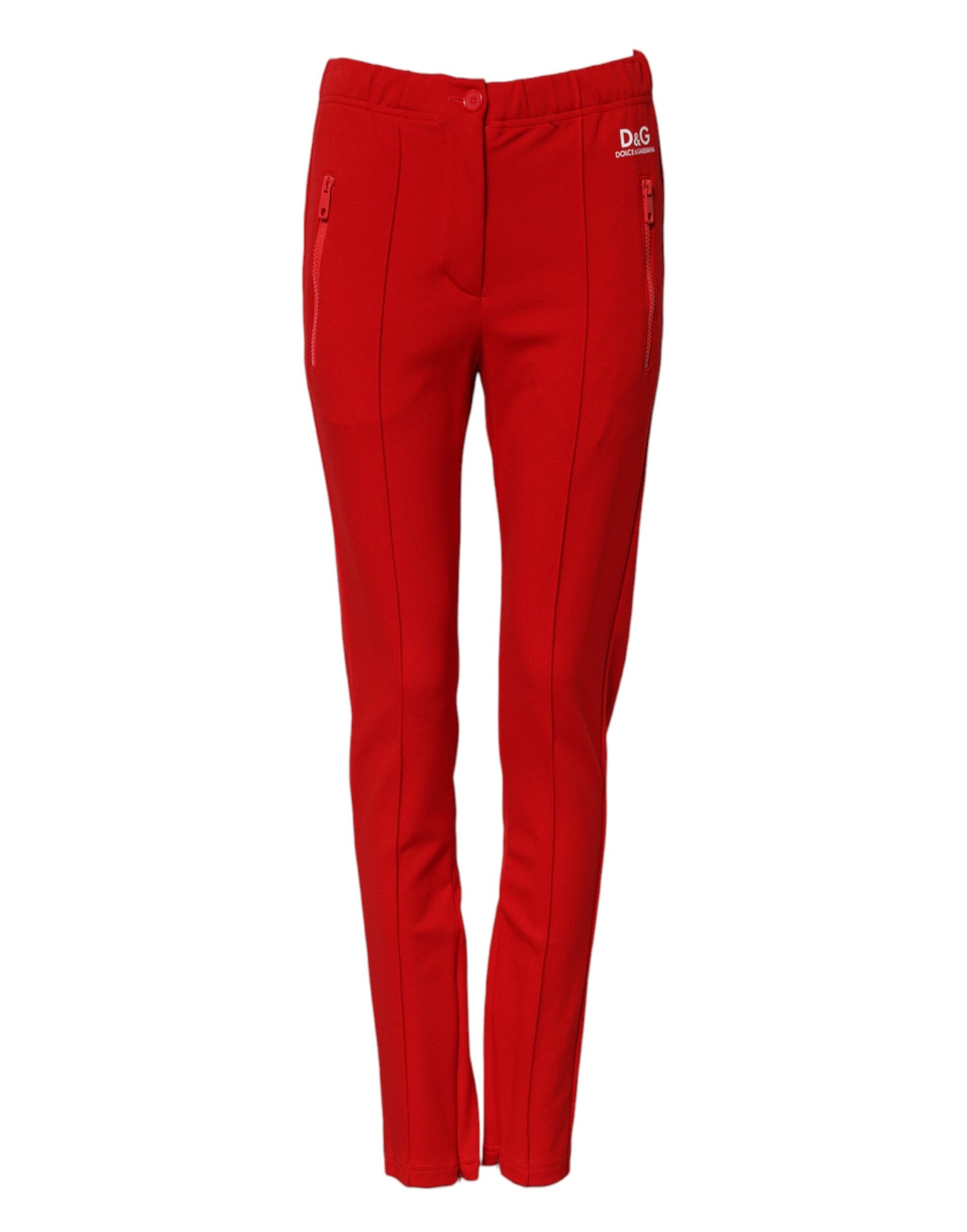 Red pants on a mannequin