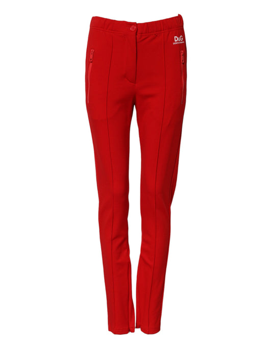 Red pants on a mannequin