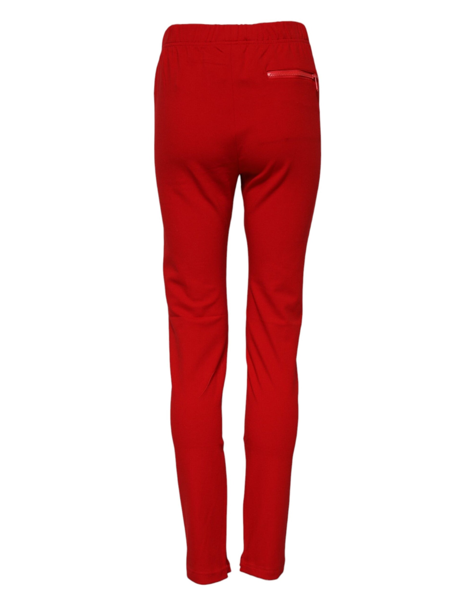 Red pants on a mannequin