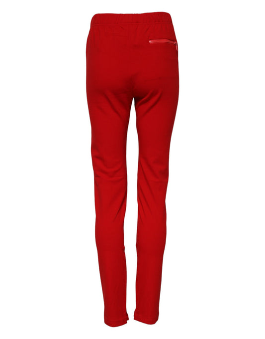 Red pants on a mannequin