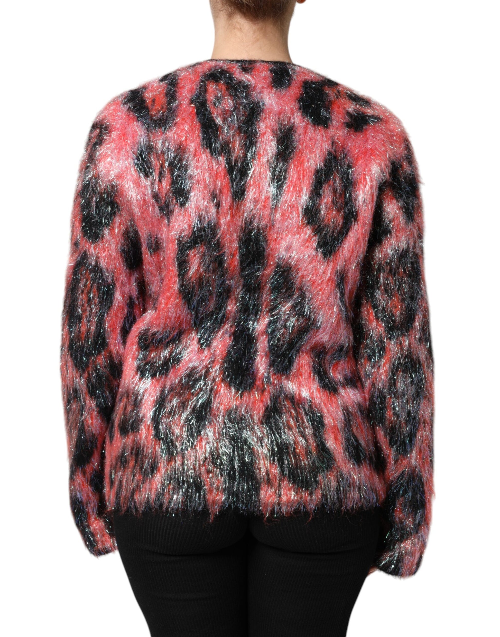 Leopard print sweater