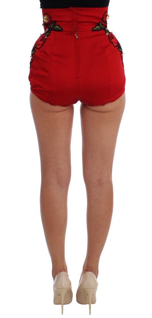 Red corsette on torso