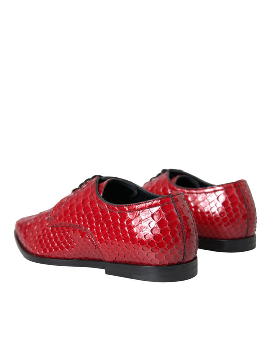 Red patent leather shoes for children