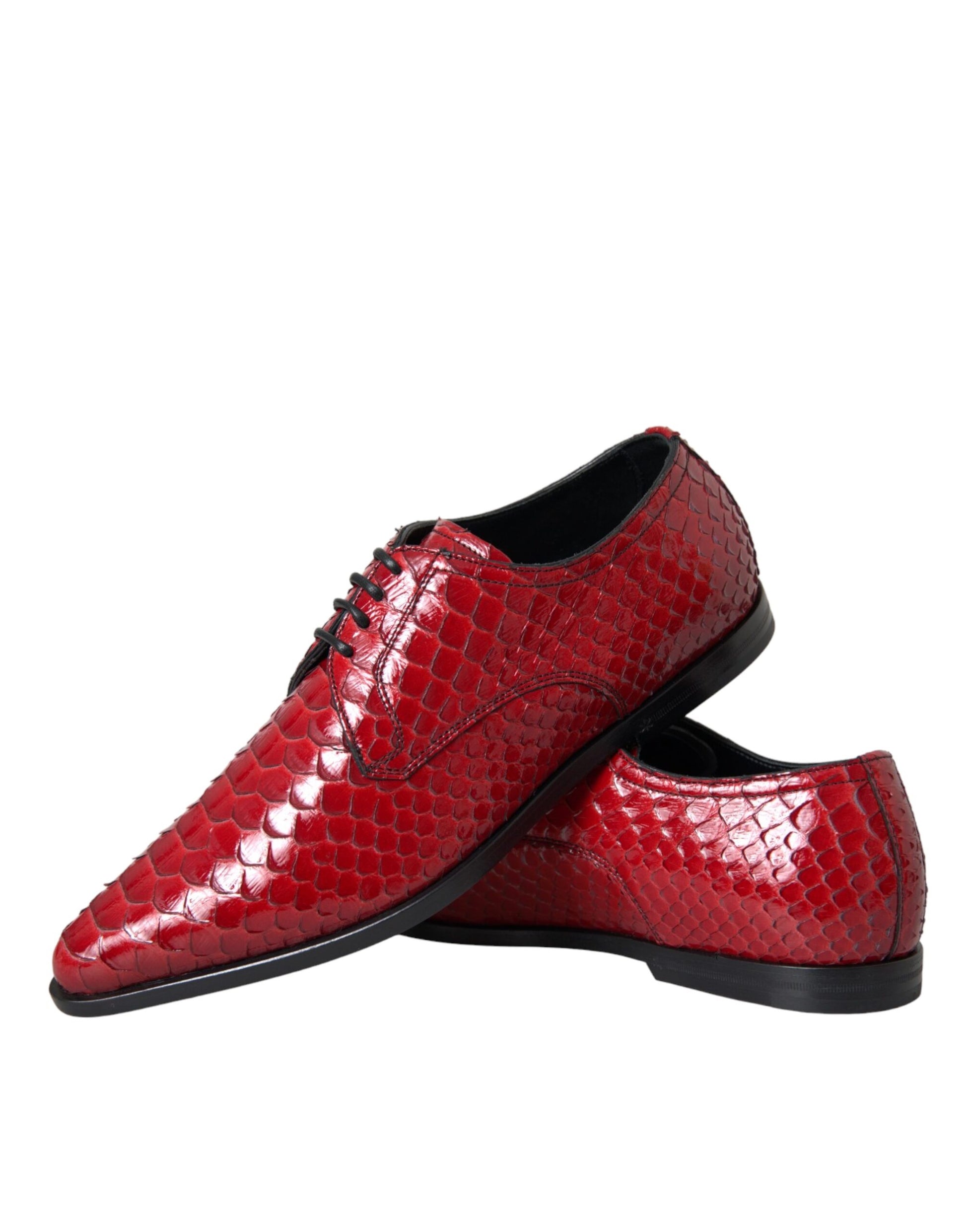 Red patent leather shoes