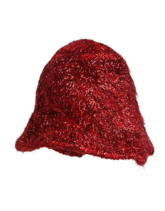 Red glittery hat