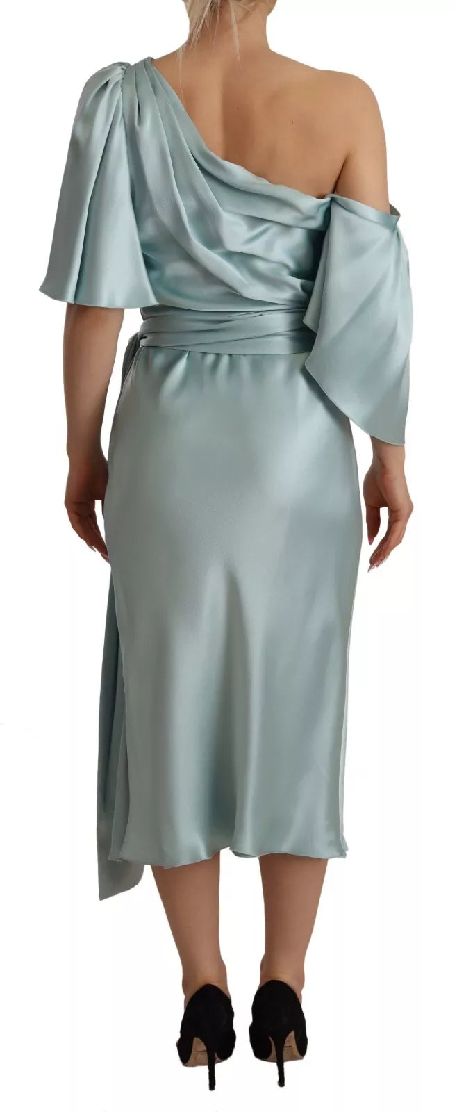 Long sleeved dress with ruched detailing at waist