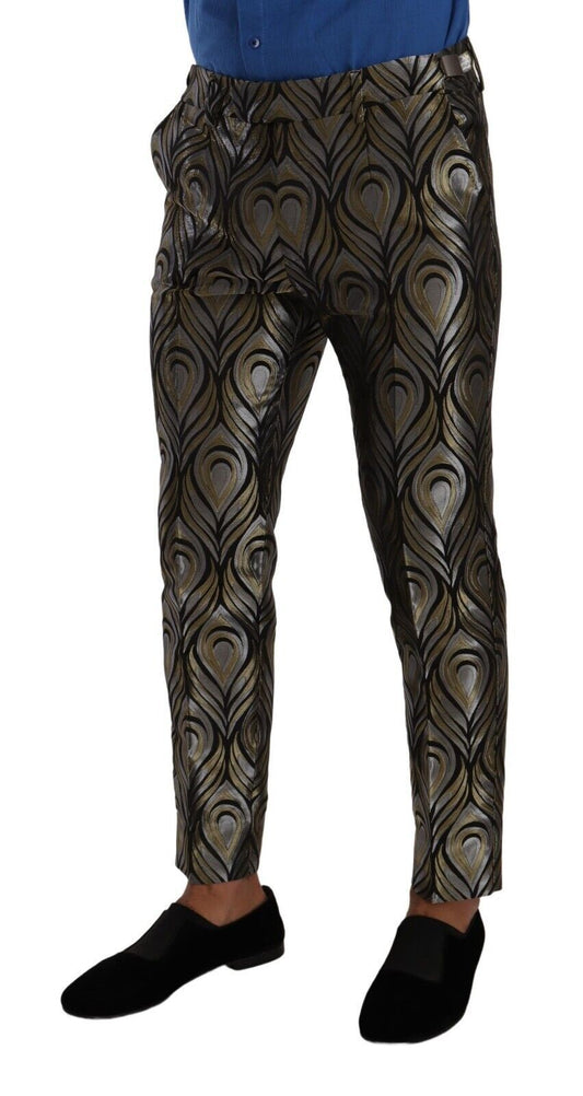 Pair of gold patterned pants