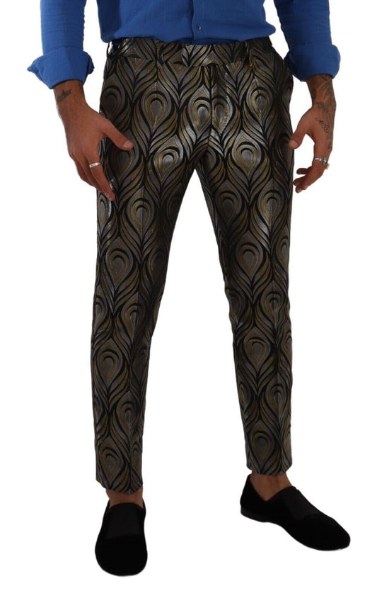 Man wearing patterned pants