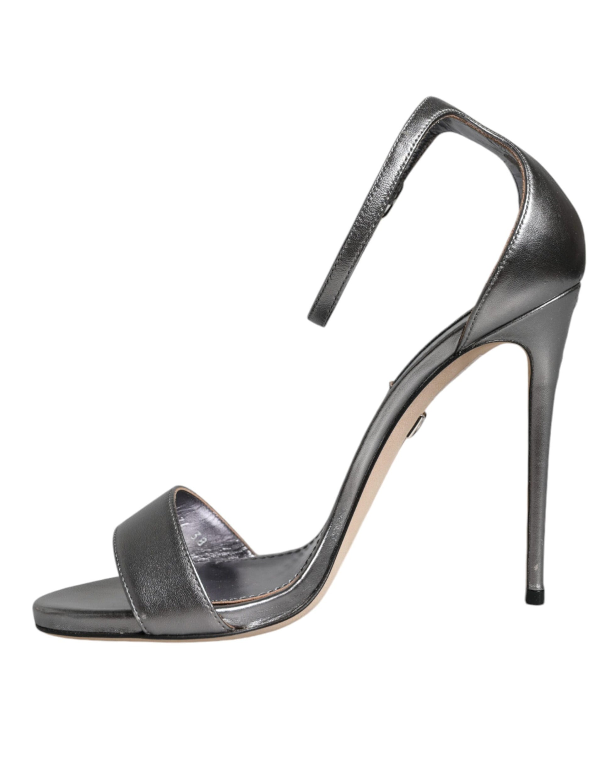 High heel shoe with ankle strap