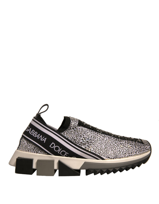 Athletic shoe with white laces and a patterned design on the side