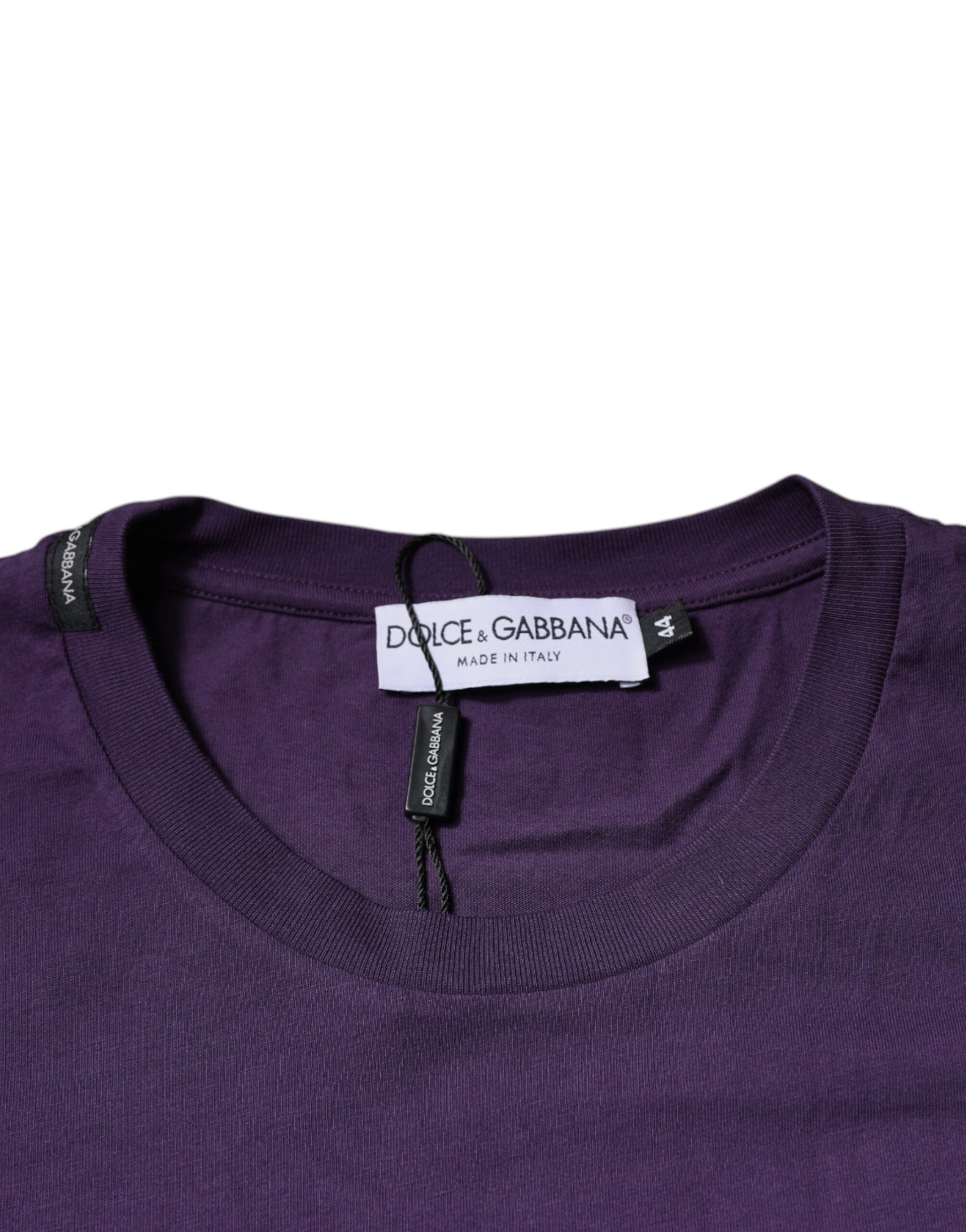 Purple sweater with brand tag