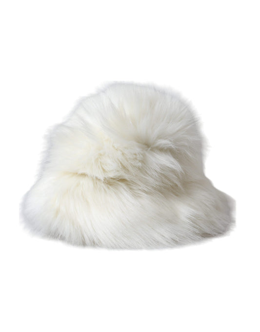 Furry winter hat