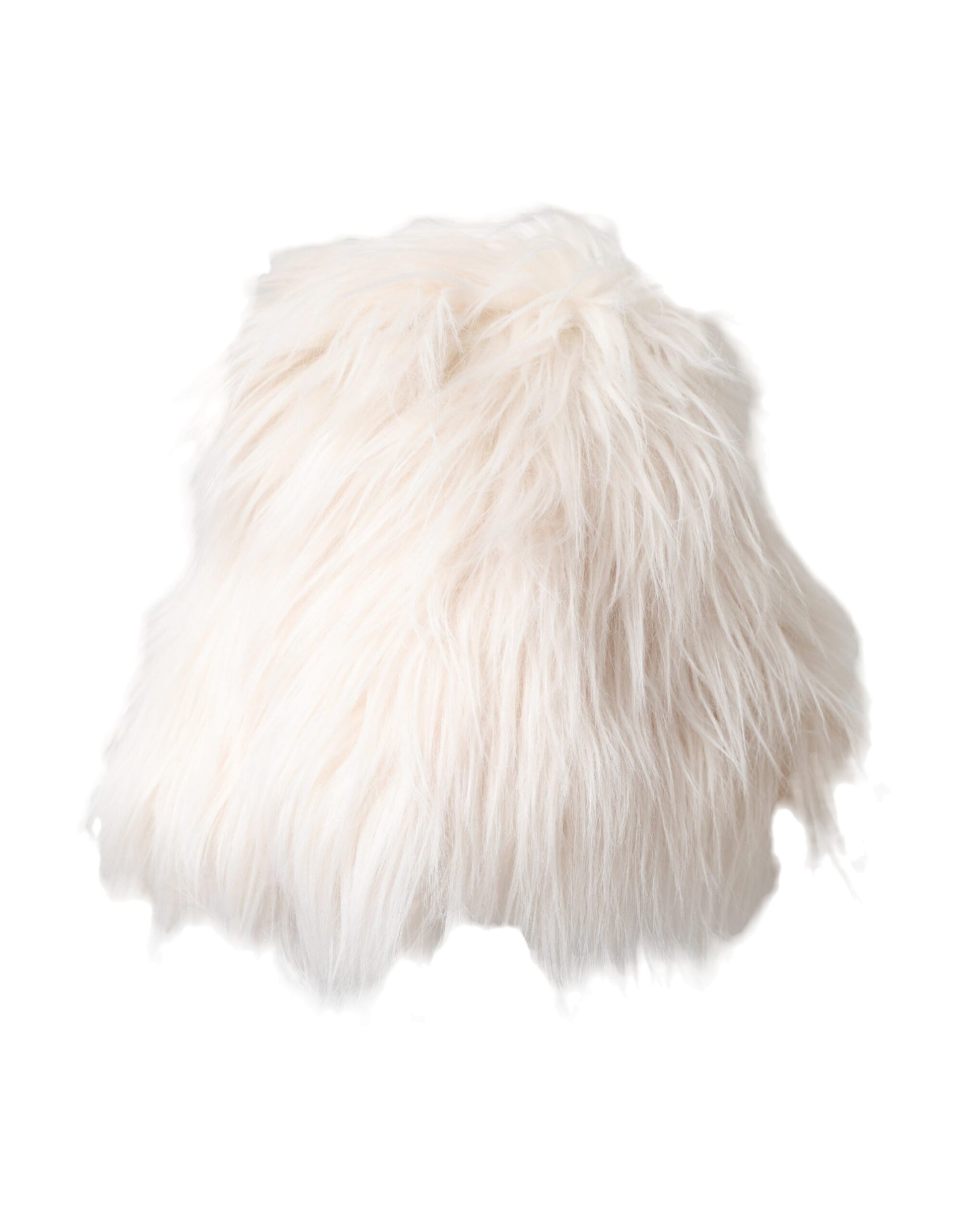 Furry vest on a mannequin