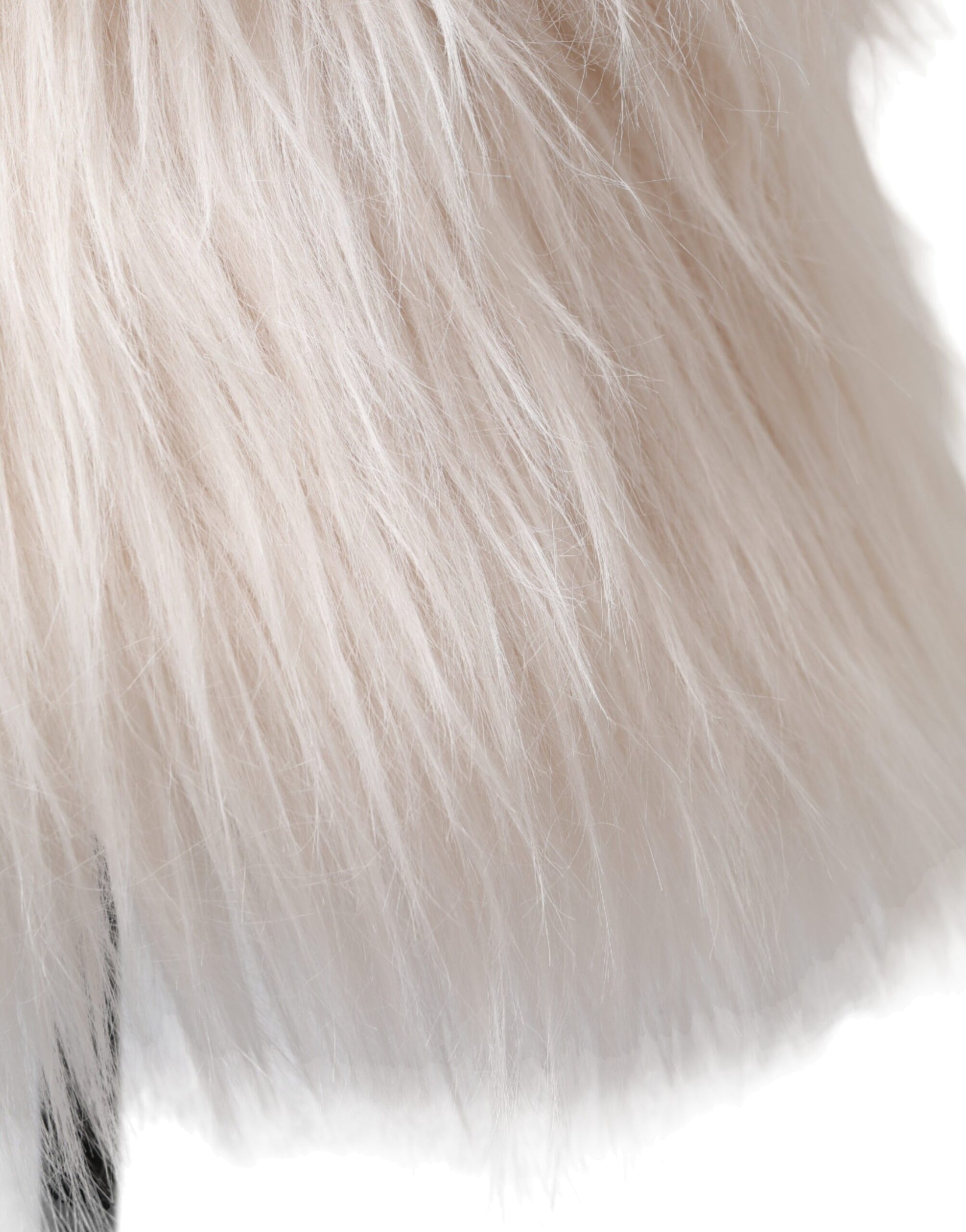 Furry fabric texture close up