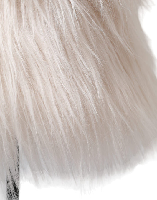 Furry fabric texture close up