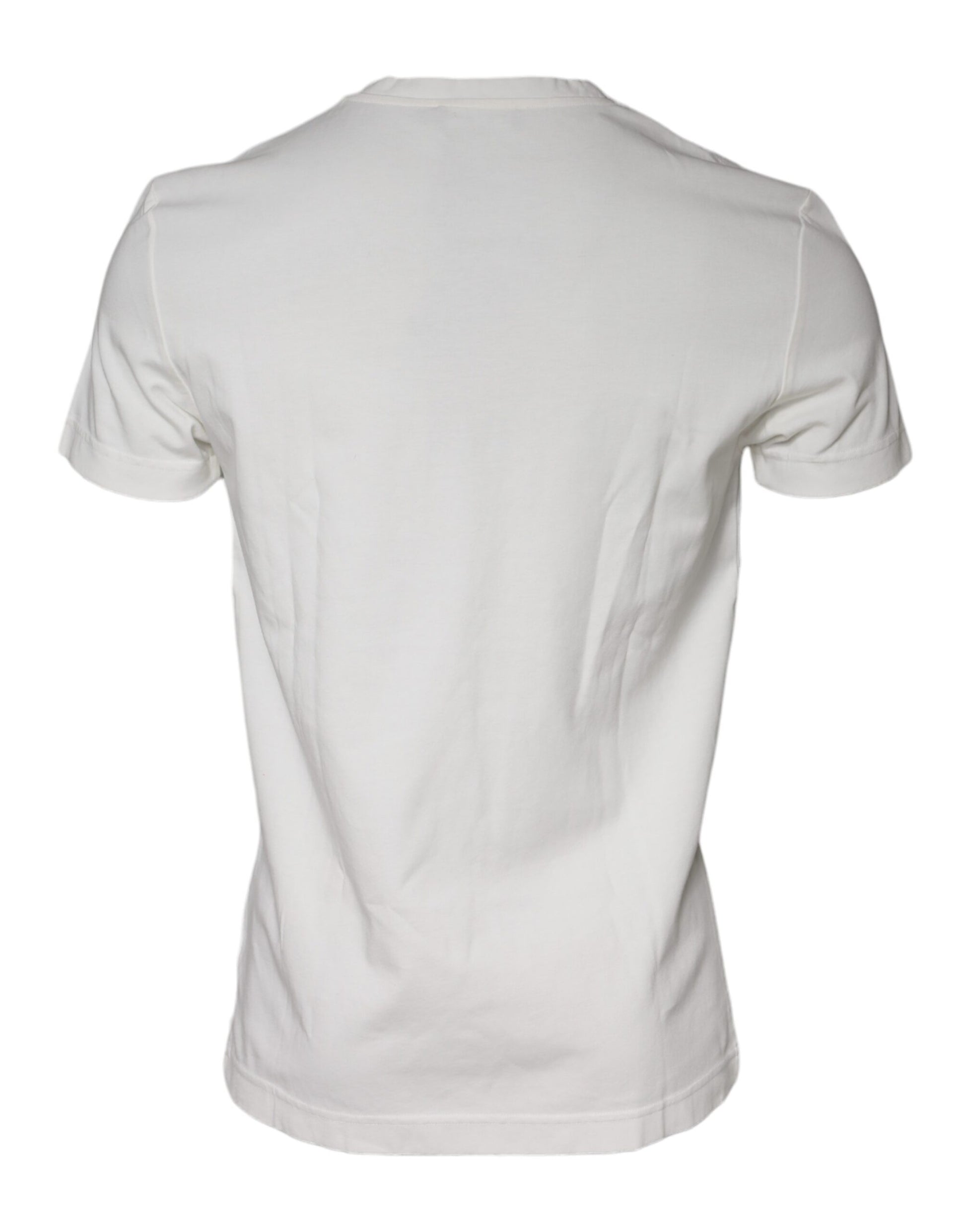 White short sleeved t-shirt on a mannequin