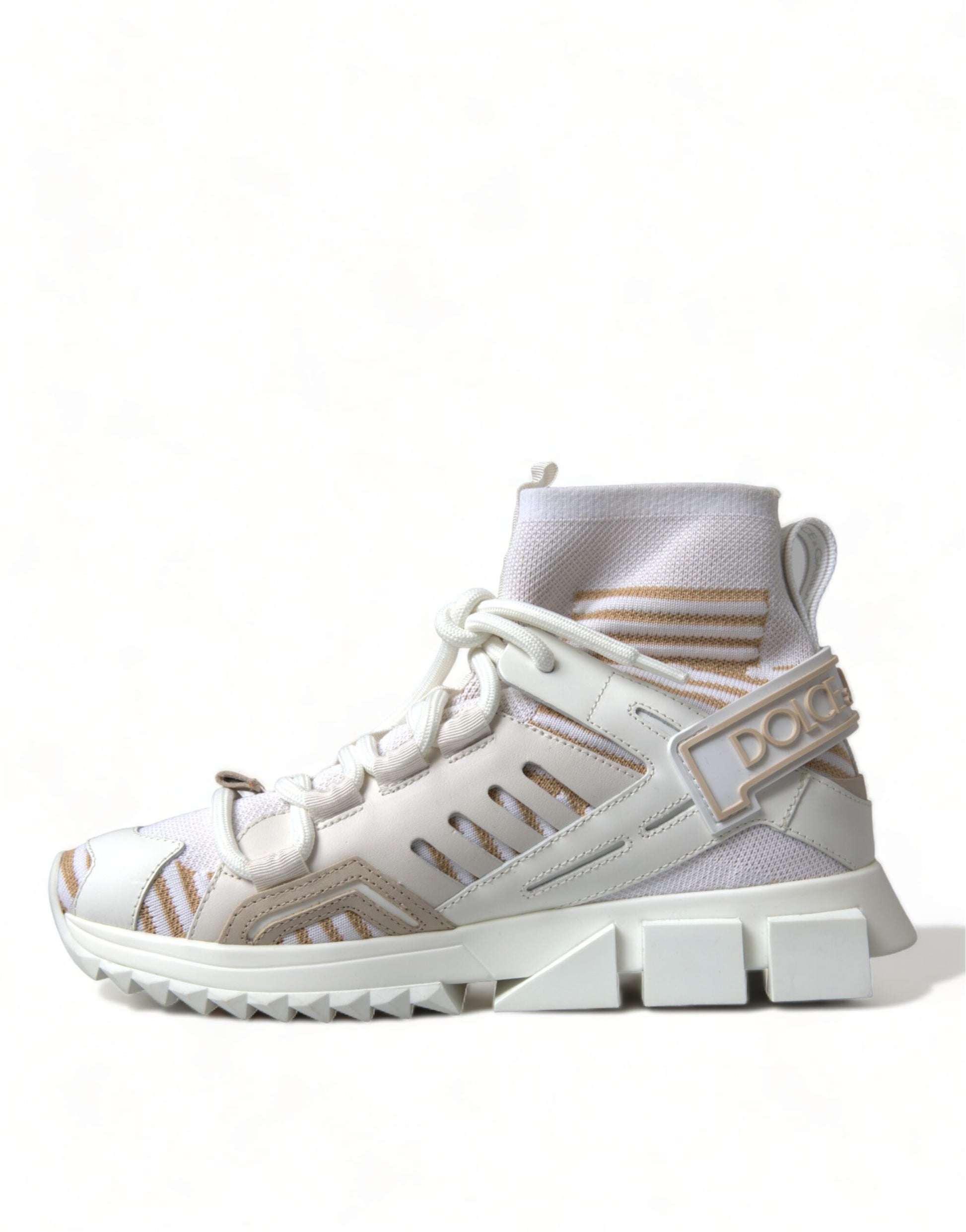 Pair of baby shoes with laces and a strap for ankle support