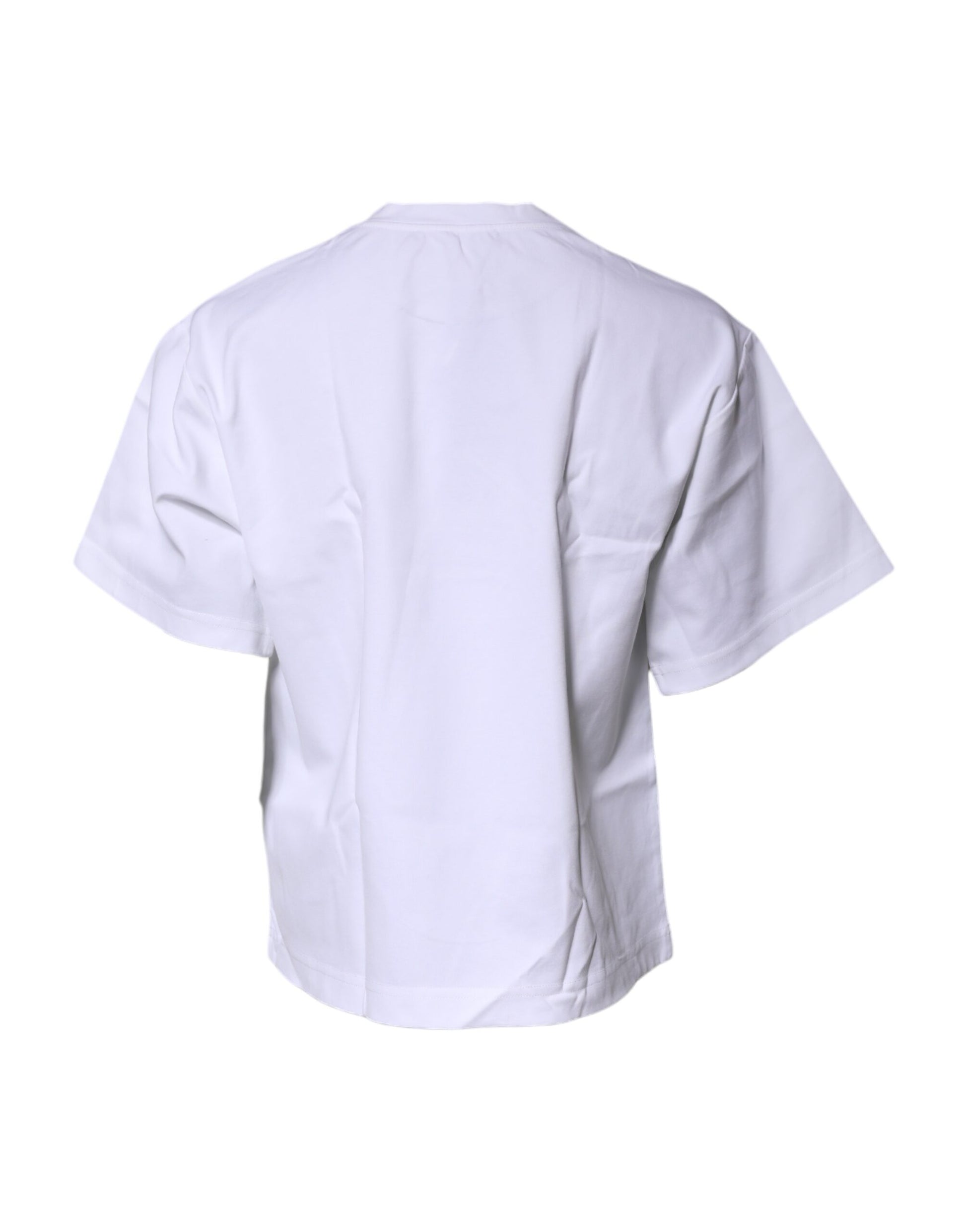White short sleeve shirt on a hanger
