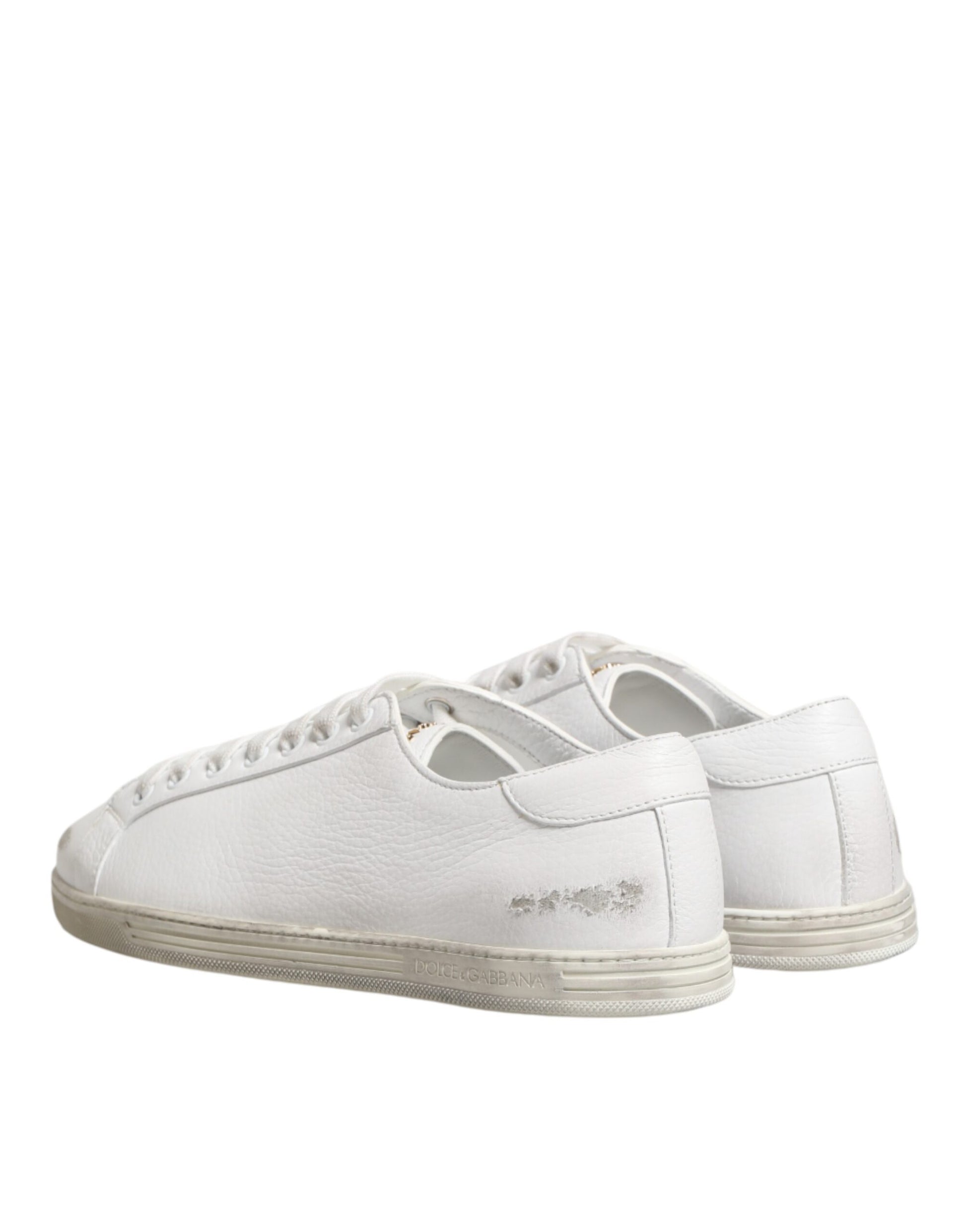 White sneakers with laces