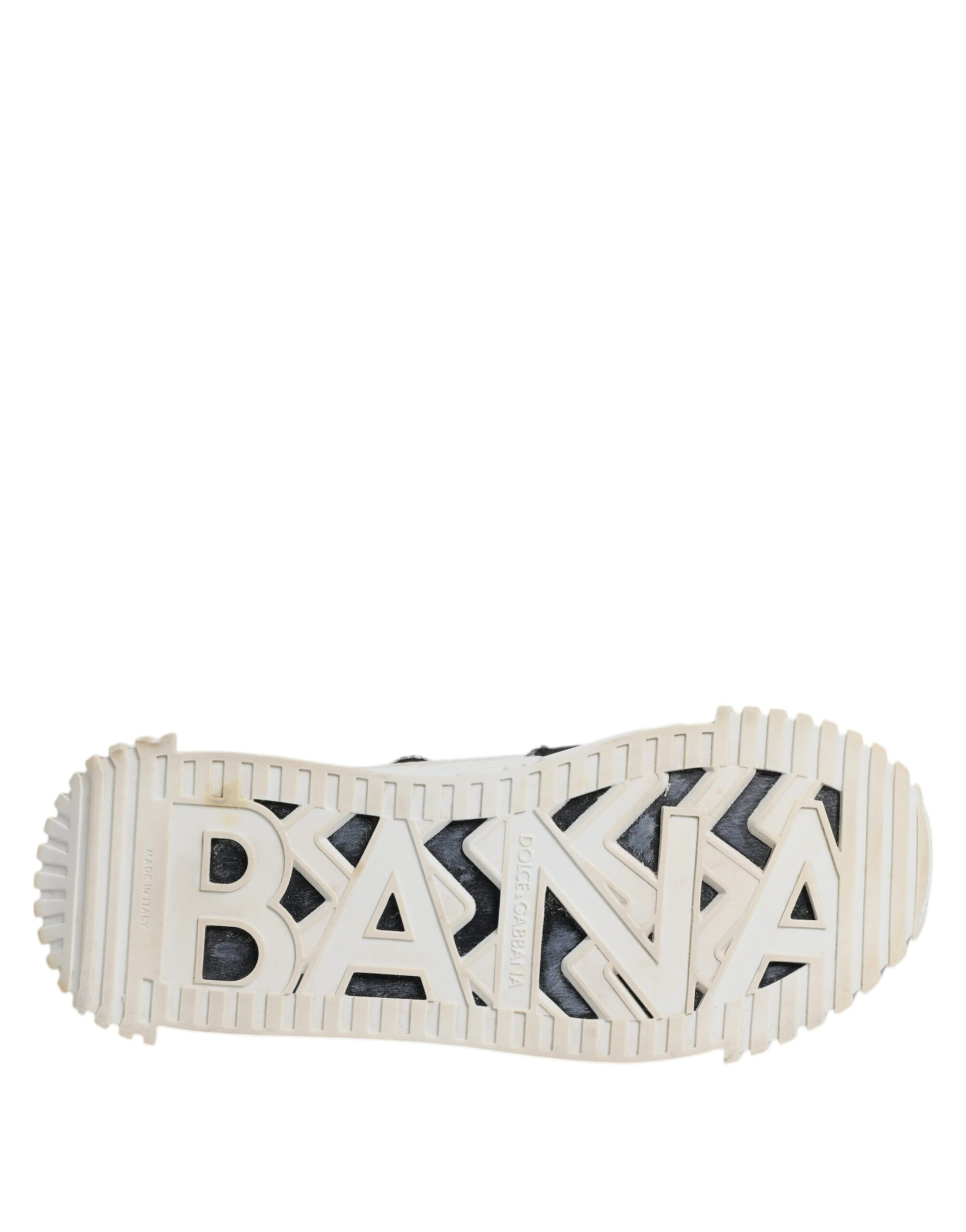 Shoe with brand name on side