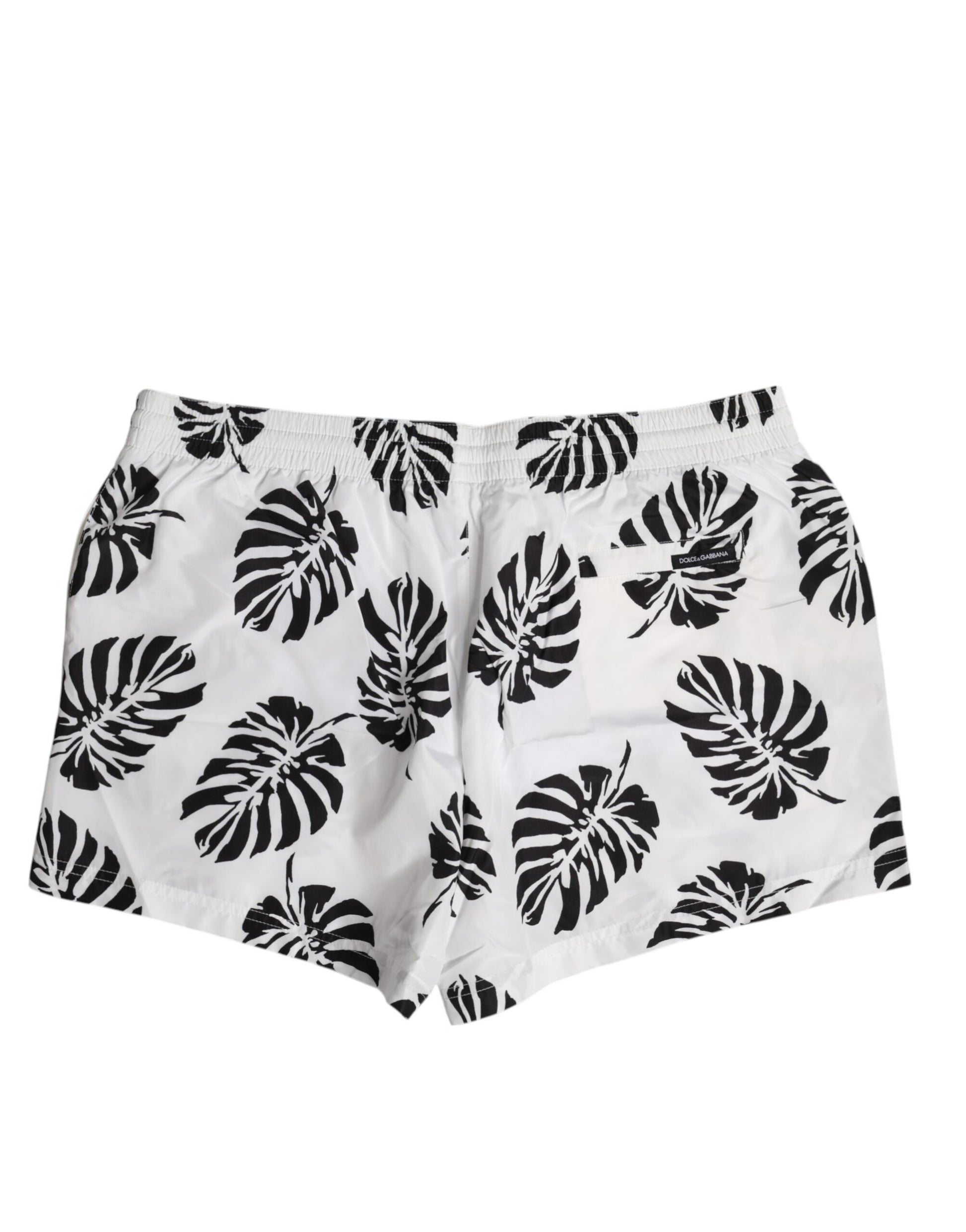 Black and white patterned shorts