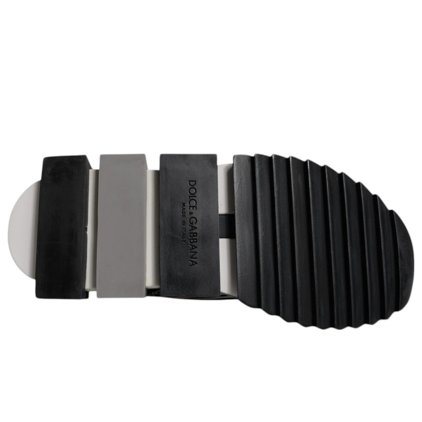 Black shoe with black sole