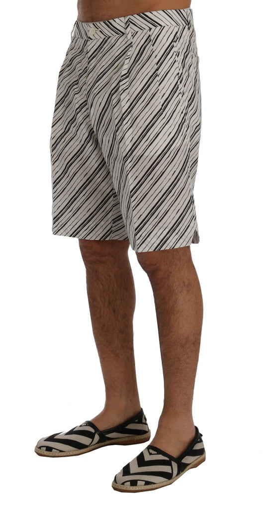 Man wearing shorts and sandals