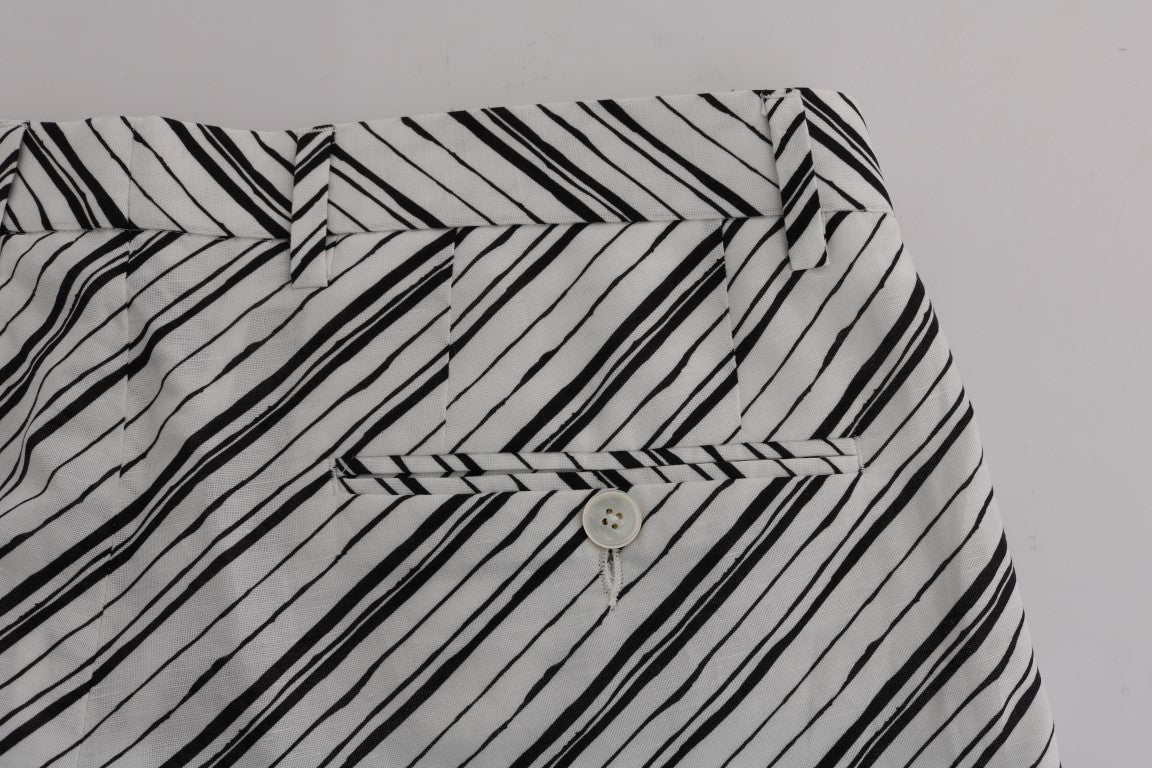 Black and white zebra print fabric