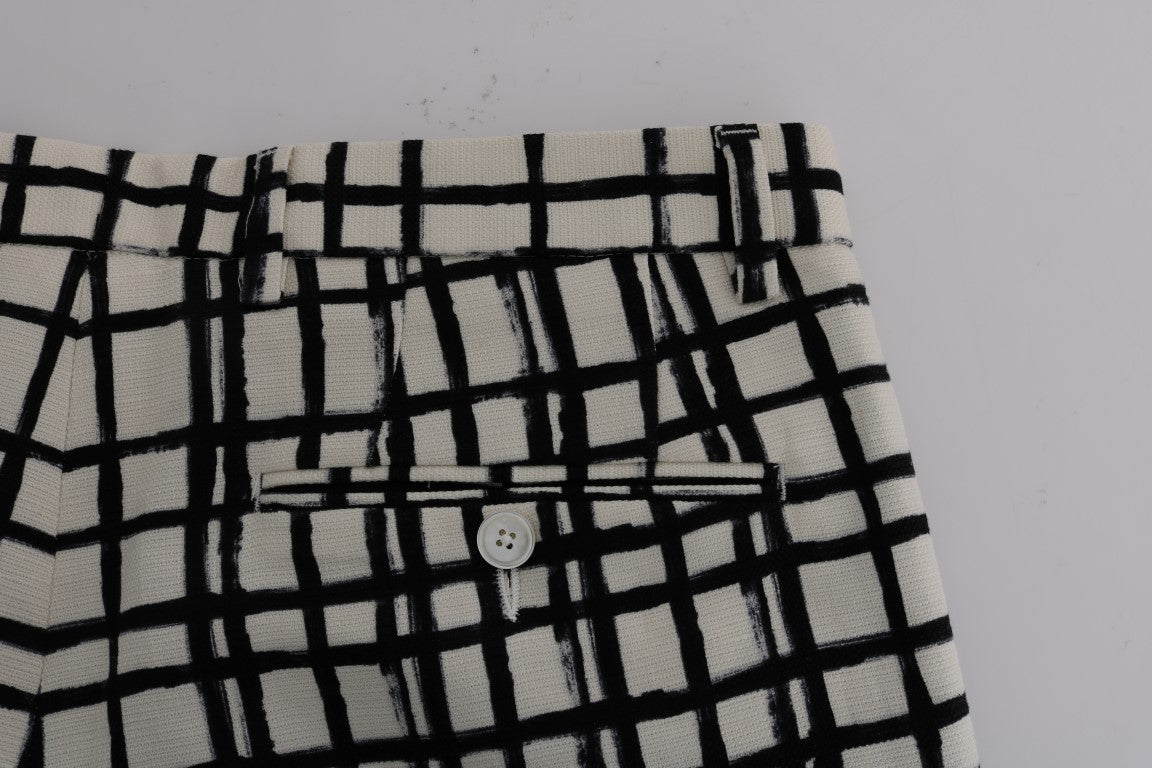 Black and white patterned fabric
