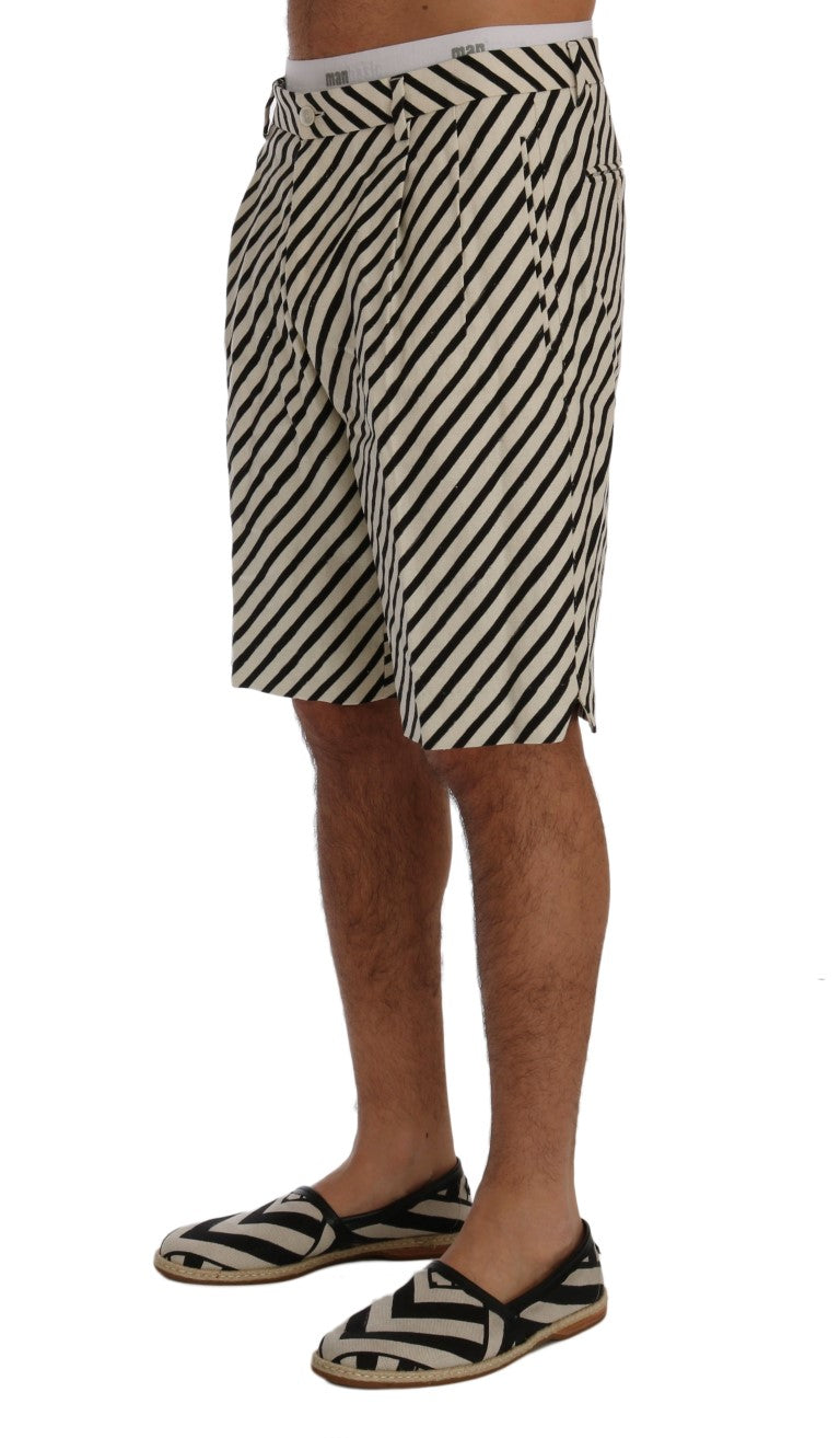 Man wearing shorts and sandals