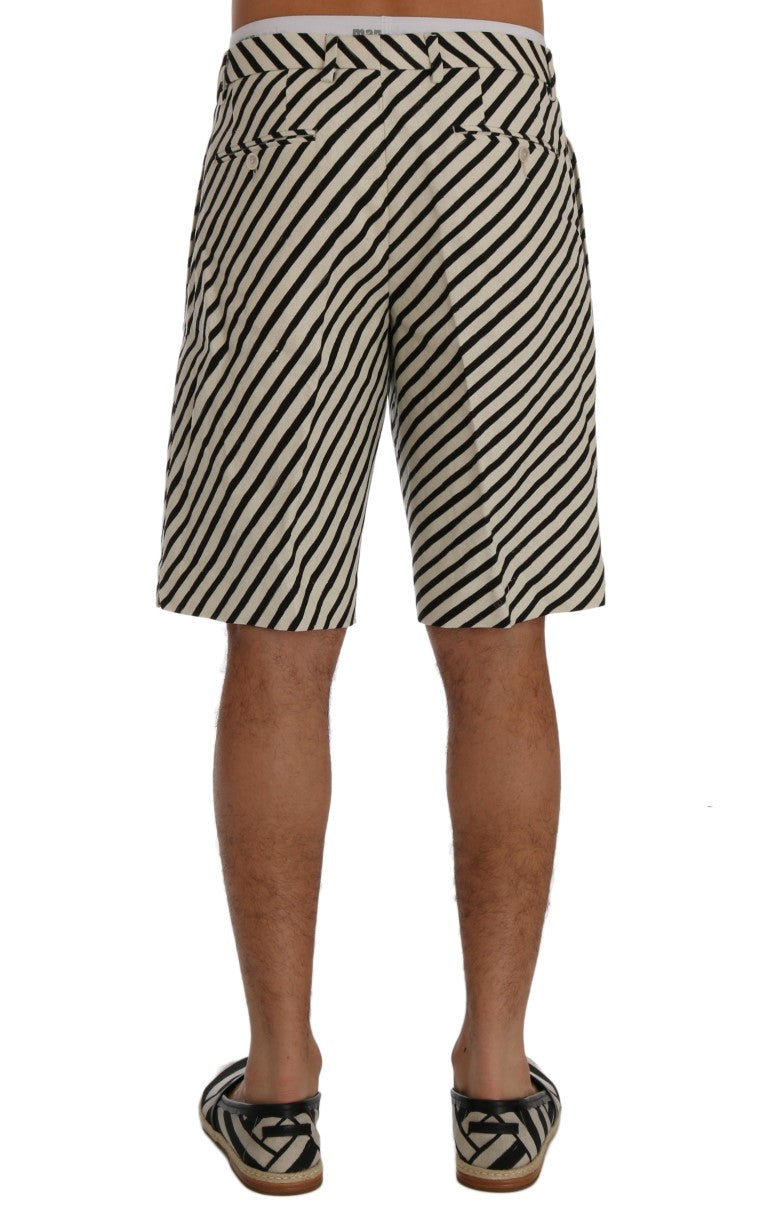 Men's shorts with a geometric pattern