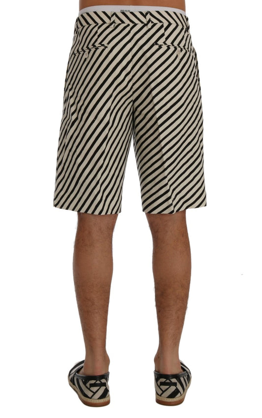 Men's shorts with a geometric pattern