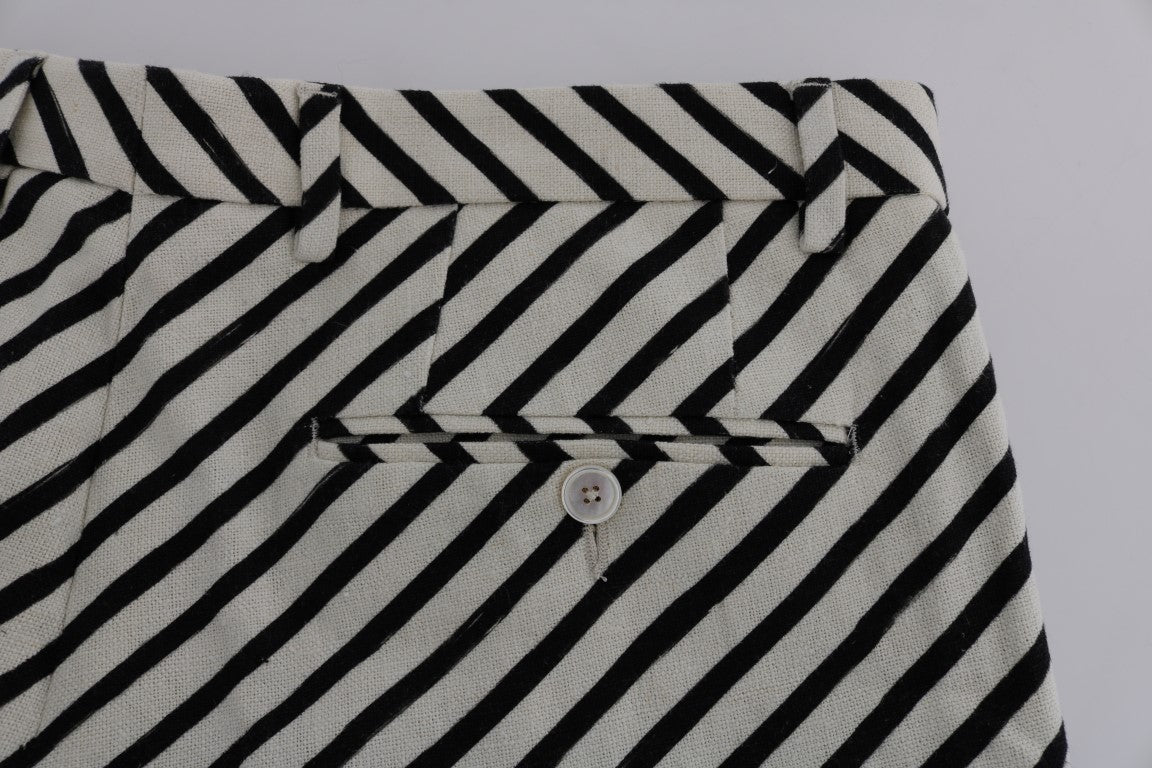 Black and white striped shirt