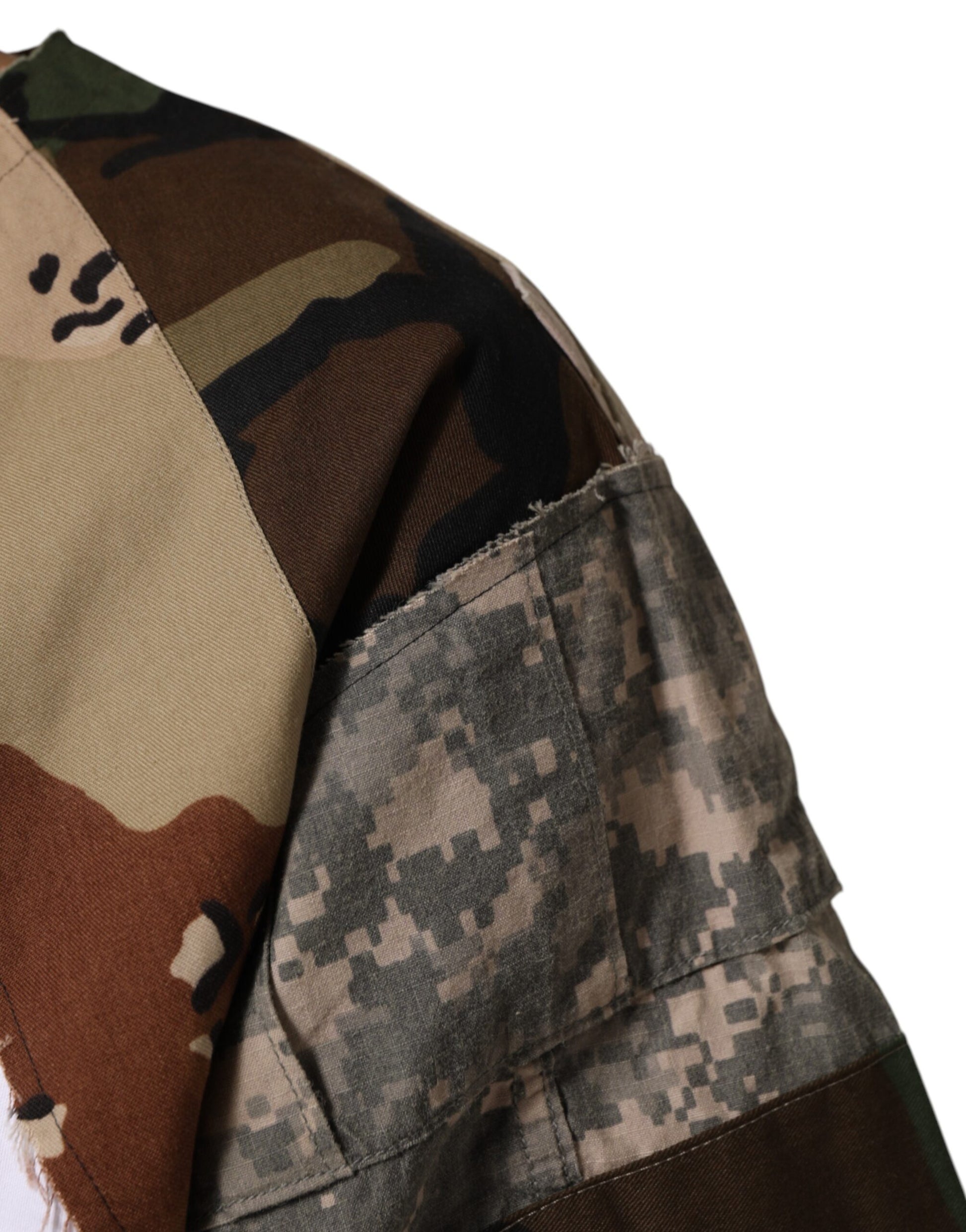 Camouflage military shirt