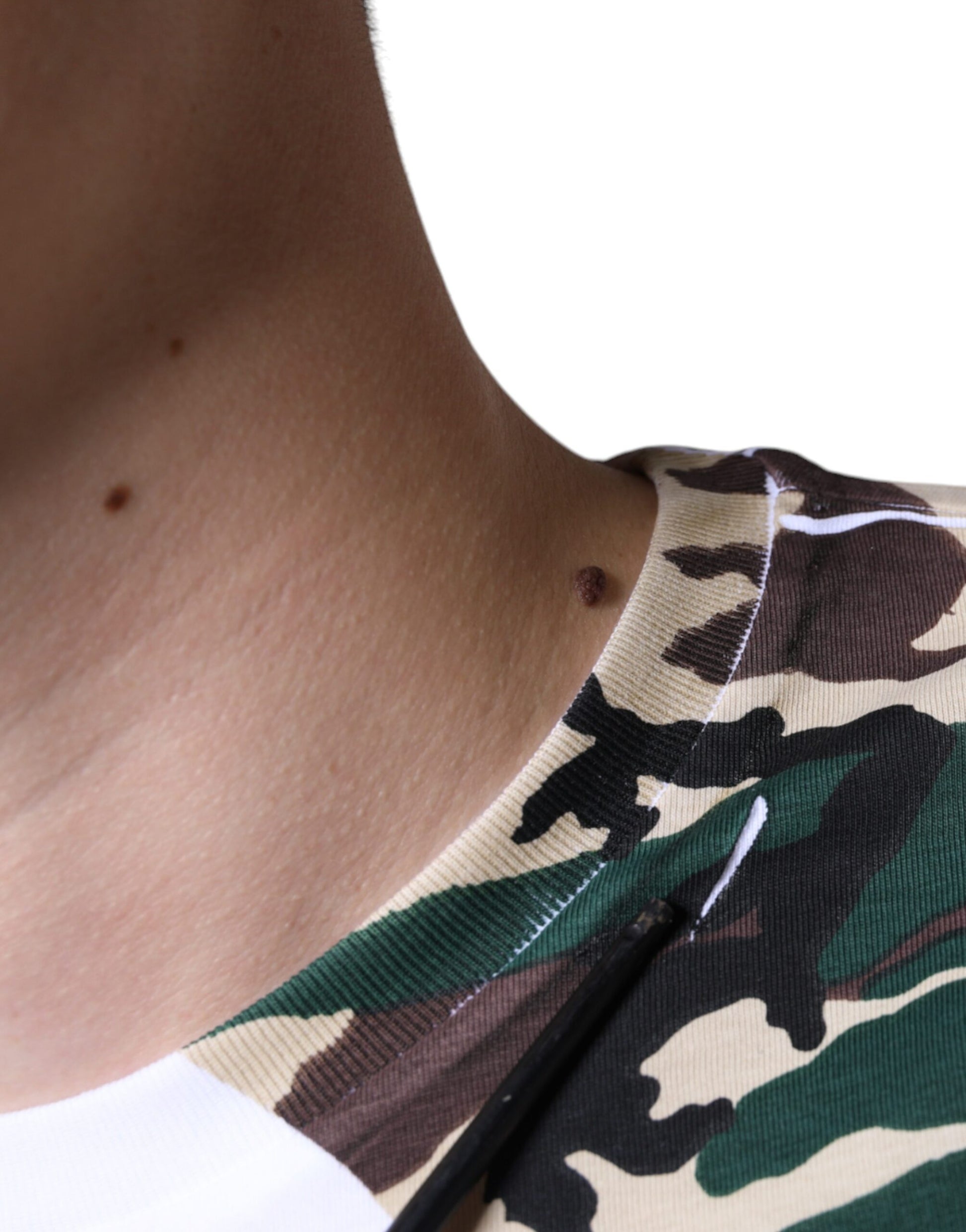 Camouflage pattern on shirt