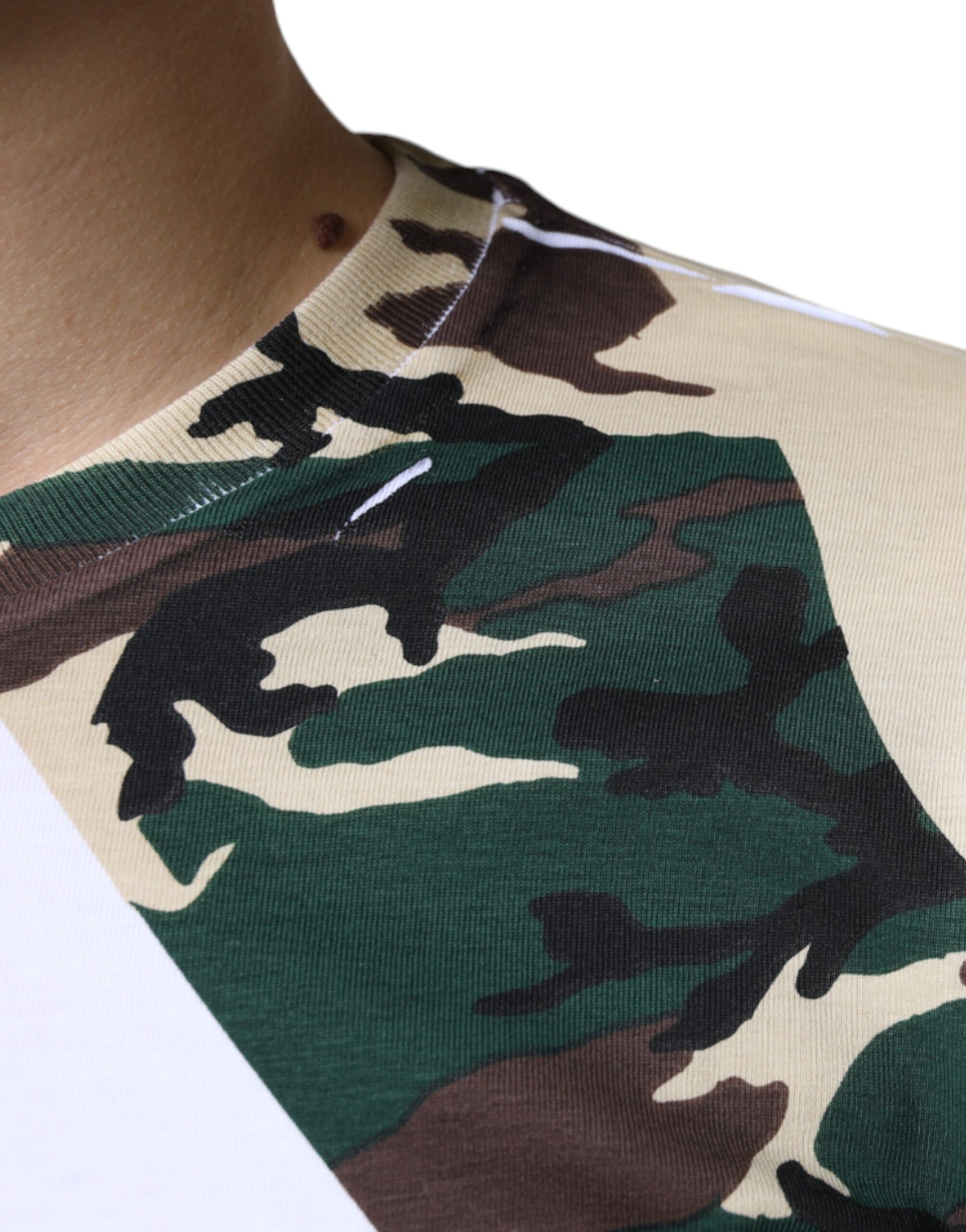 Camouflage pattern on fabric