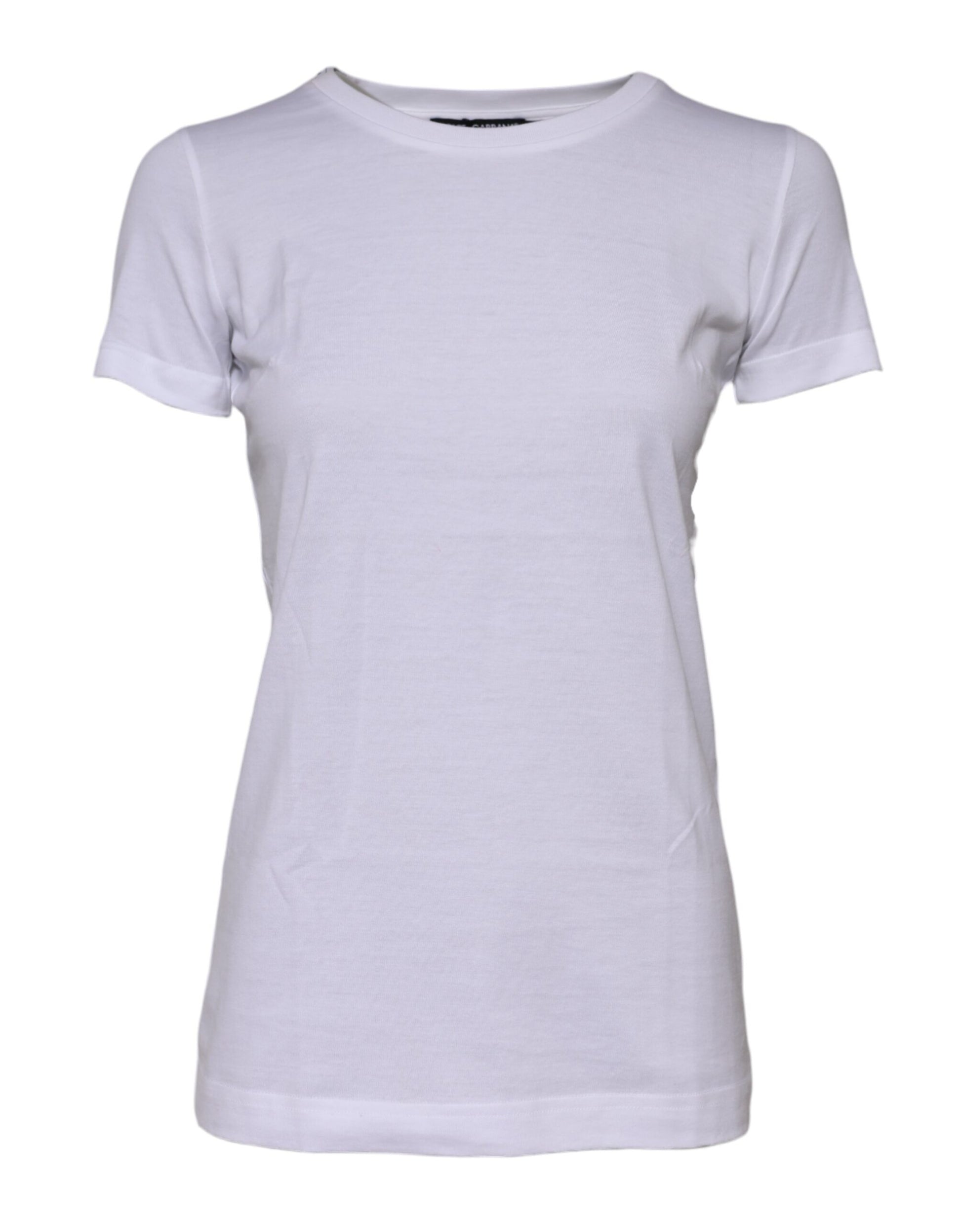 Short sleeved white t-shirt on a mannequin
