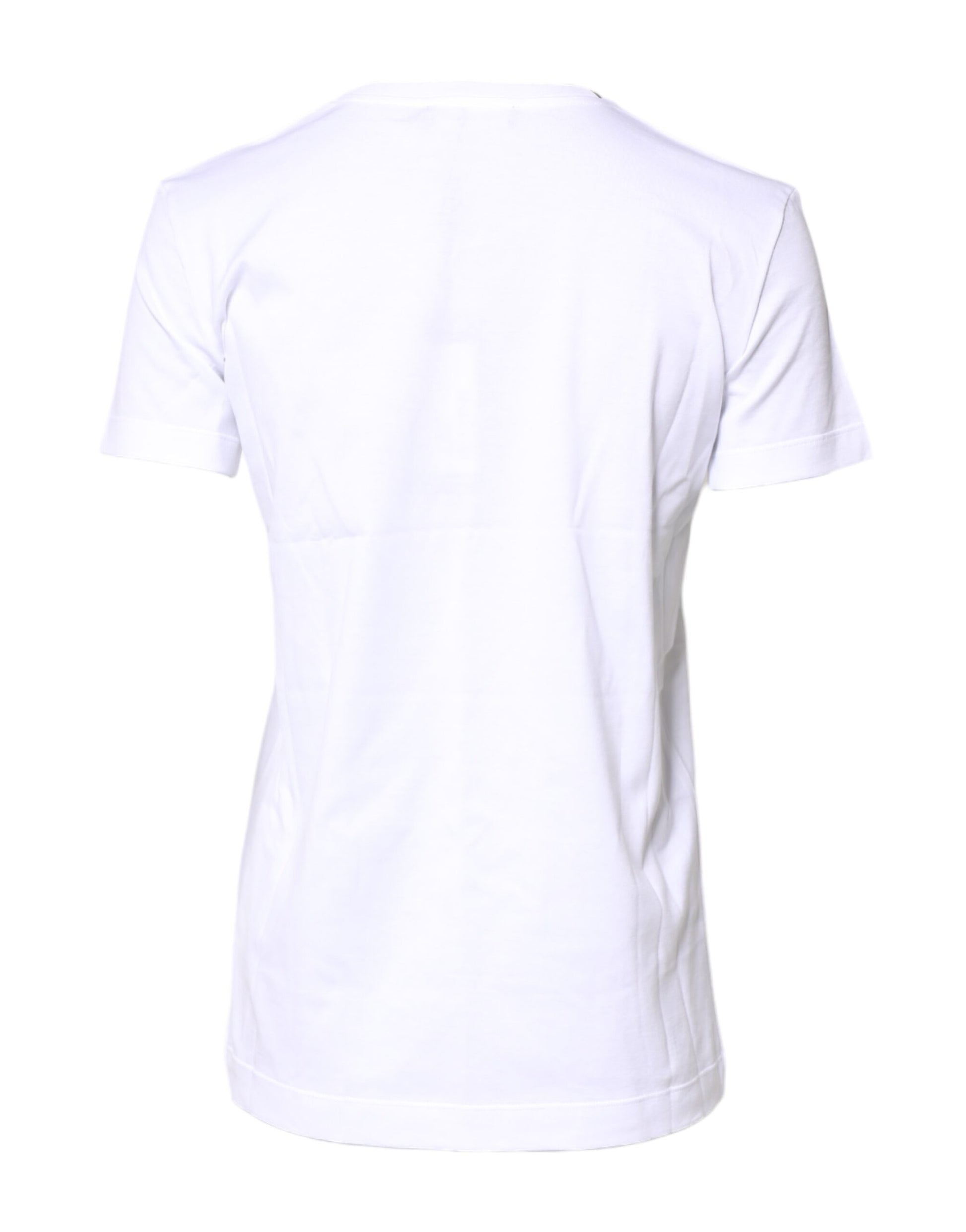 White short sleeve t-shirt on a mannequin