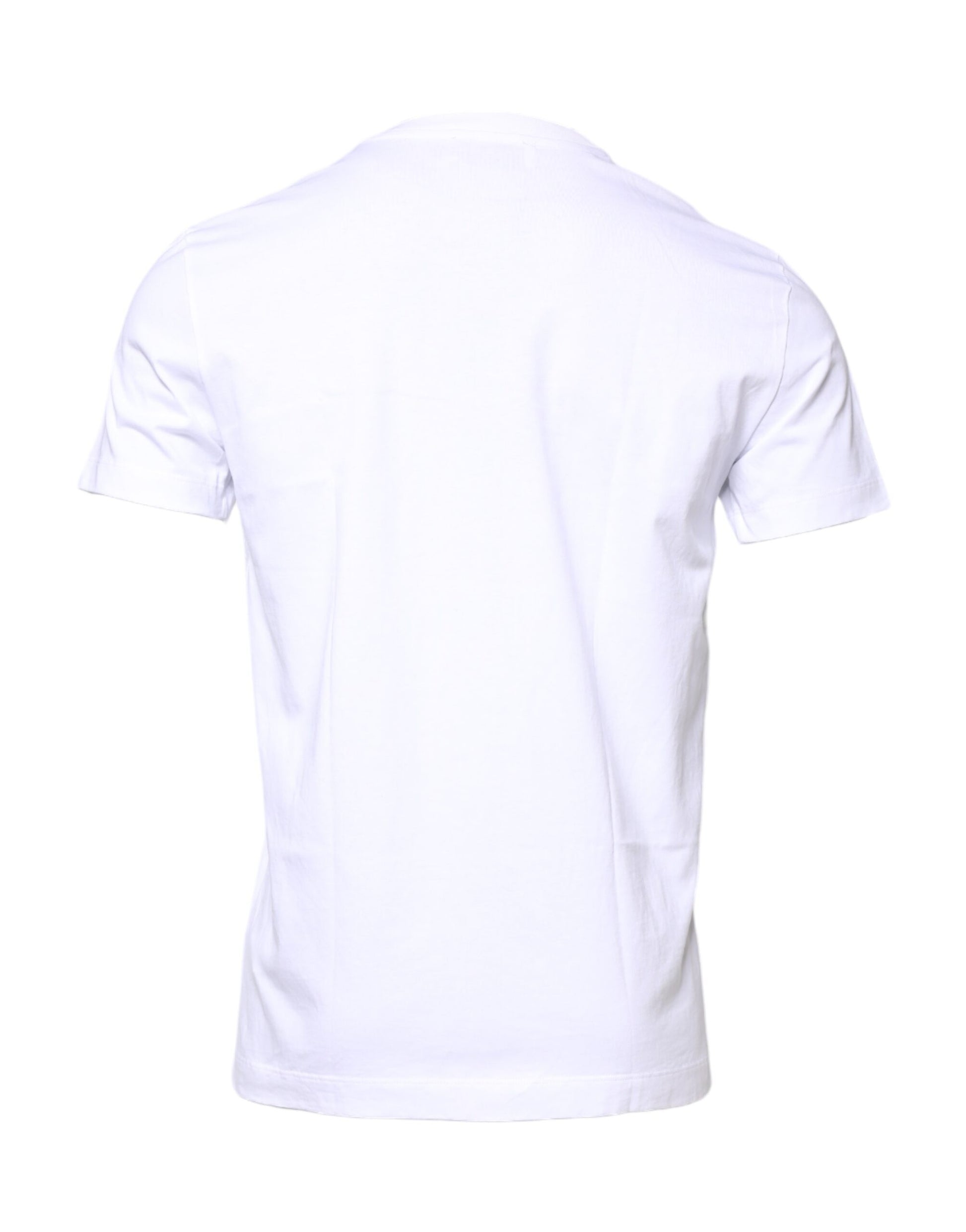 White short sleeved t-shirt on a mannequin