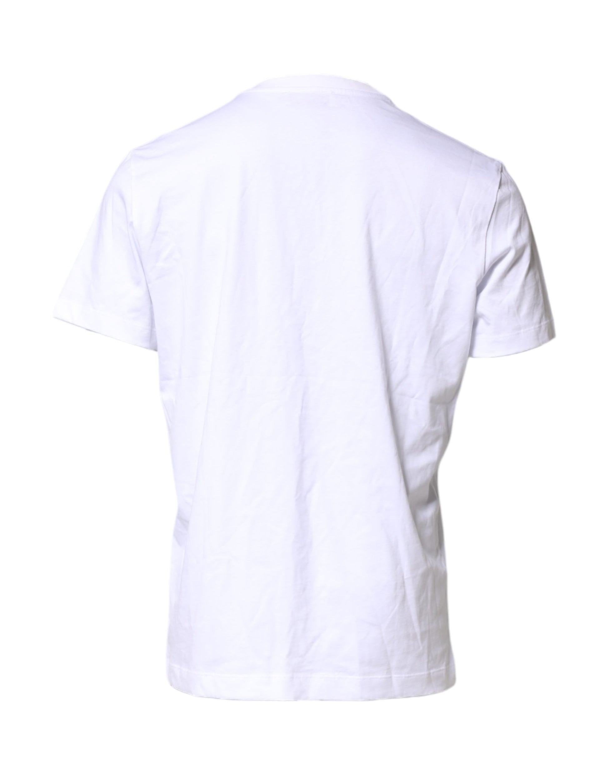 White short sleeved t-shirt on a mannequin