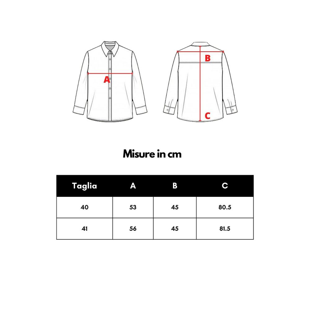 A white cotton dress shirt with collar, sleeves, and button-up front