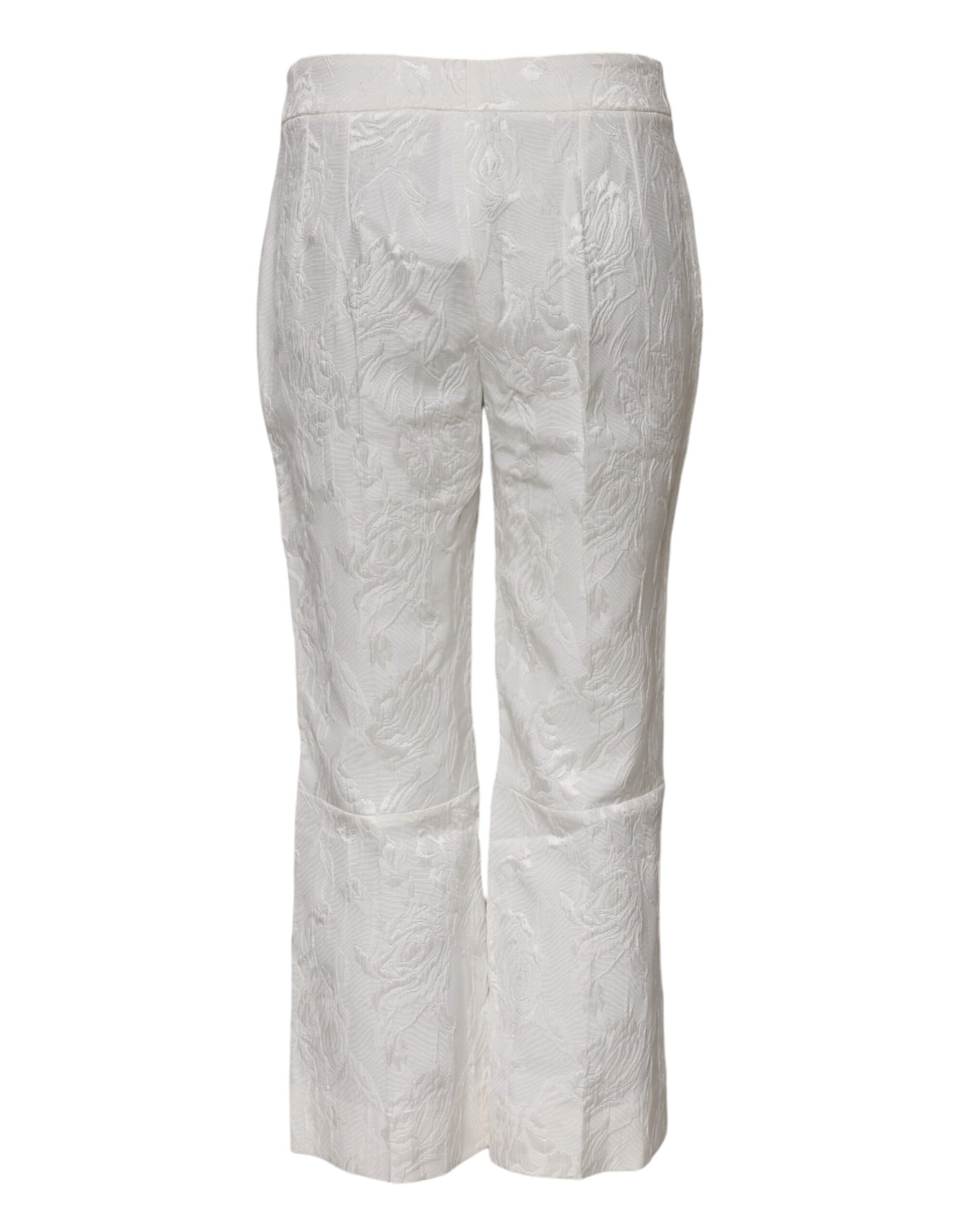 White lace pants