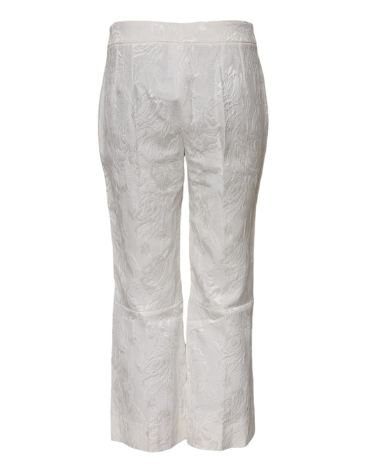 White lace pants