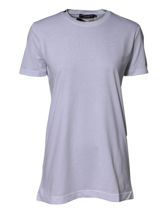 Short sleeved heather gray t-shirt on hanger