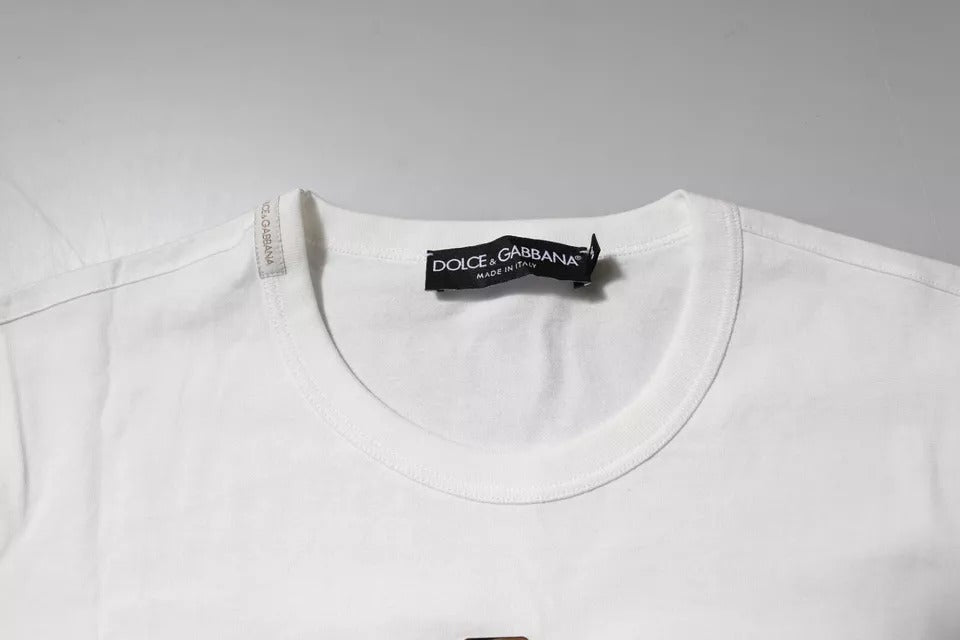 White t-shirt on hanger