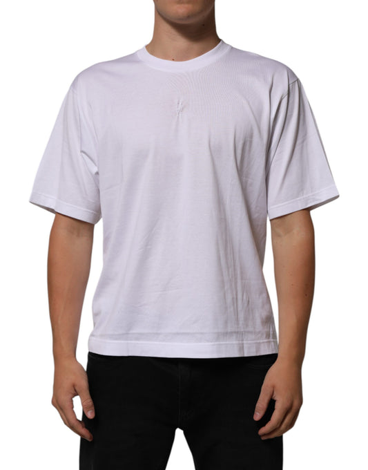 White short sleeved t-shirt on a mannequin