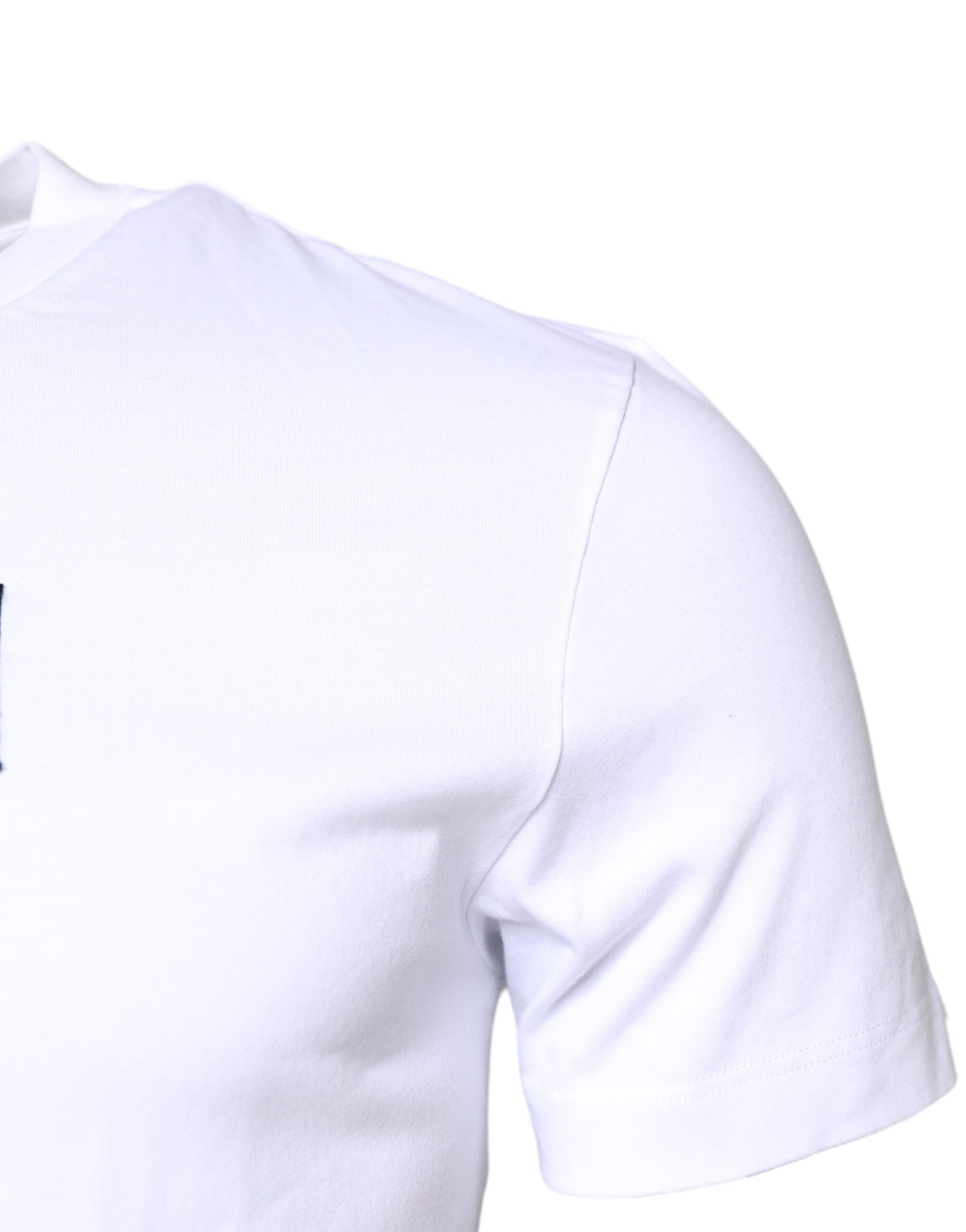 White short sleeve shirt on mannequin