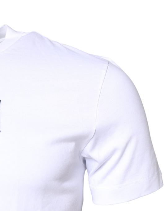 White short sleeve shirt on mannequin